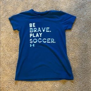 “Be Brave Play Soccer” Under Armour YMD